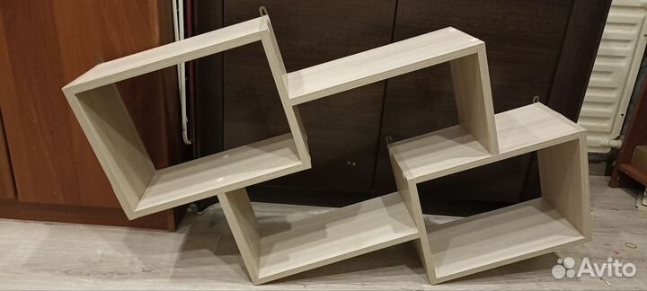 Полка настенная деревянная