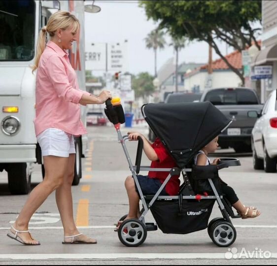 Коляска для погодок joovy caboose