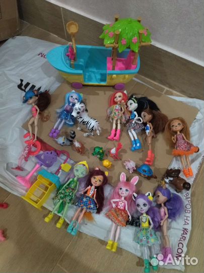 Enchantimals джунгли кафе