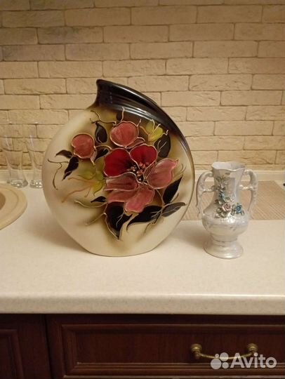 Вазы керамика б.у