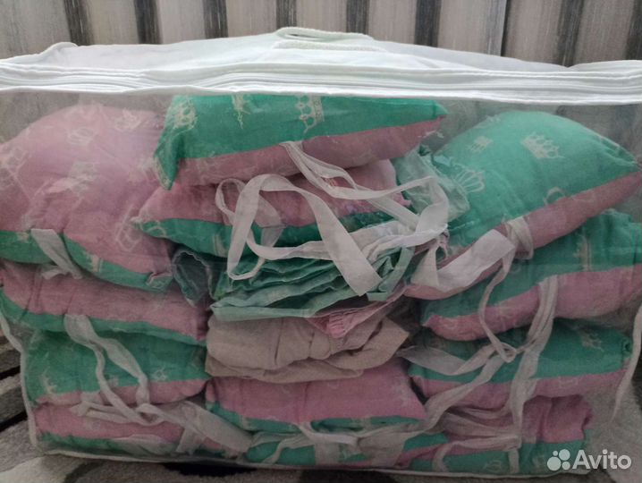 Бортики +комплект постельного белья