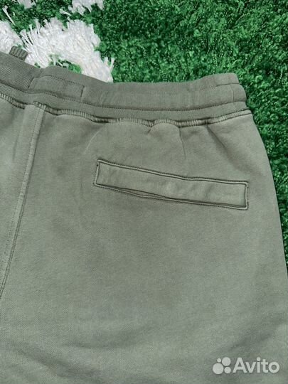 Stone island garment dyed sweat pant Olive