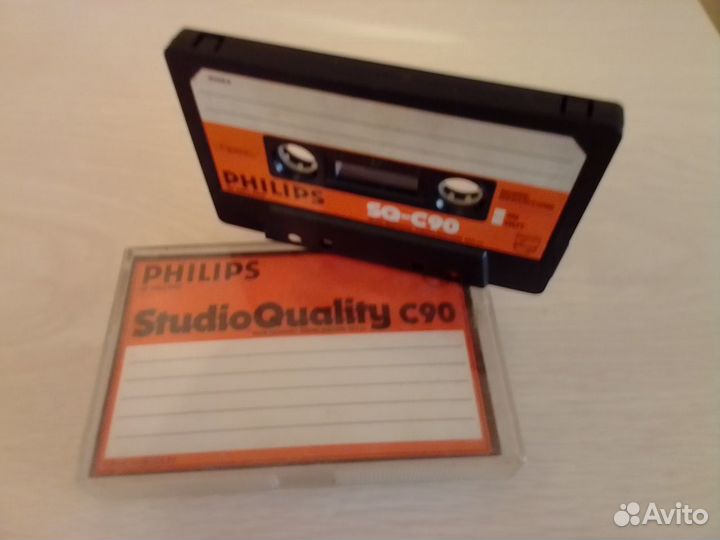 Аудиокассеты philips SQ-C90, GoldStar NR90, LiveCo