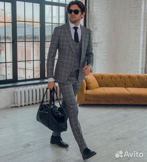 Сумка Дорожная кожаная