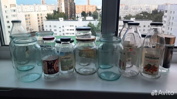 Банка стеклянная