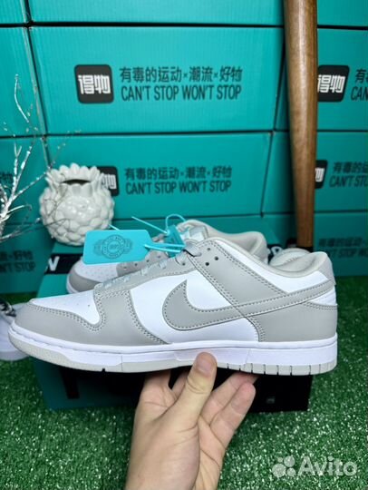 Nike Dunk low grey fog оригинал