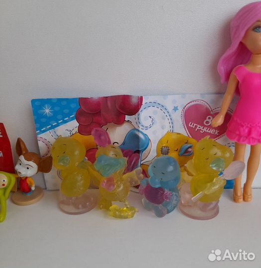 Киндер игрушки пакетом