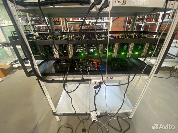 Настройка майнинг фермы, сборка, ремонт