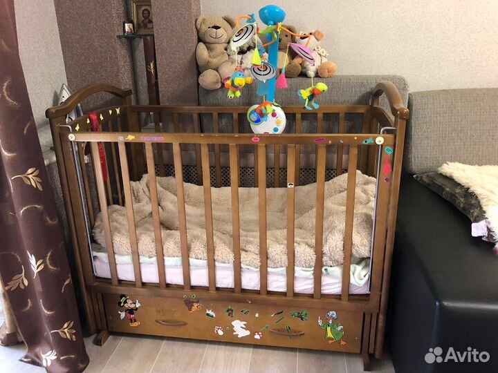 Кровать детская Мозжга с маятником