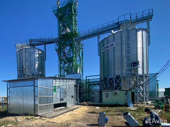 Зернообрабатывающий комплекс, Зернопереработка зав