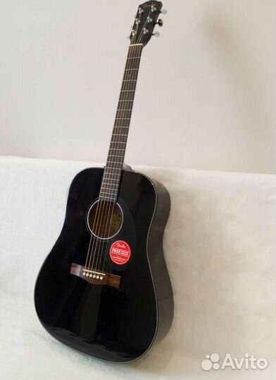 Fender CD 60 s /blk - Акустическая гитара
