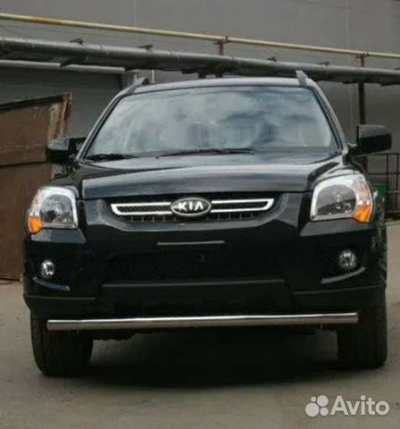 Защита бампера kia sportage 2