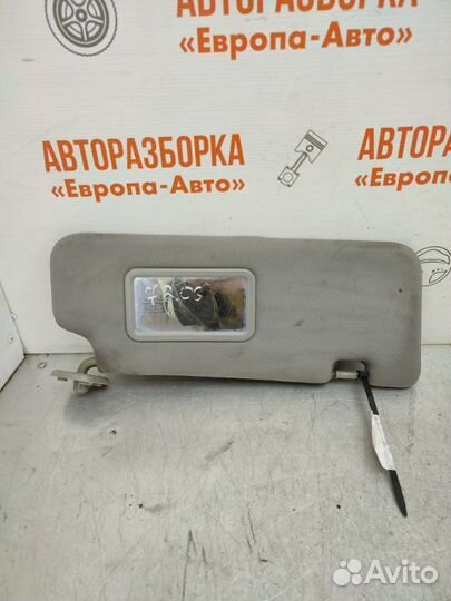 Козырек солнцезащитный правый Ssangyong Kyron 2 Л