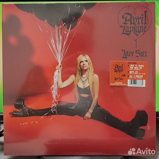 Avril lavigne - Love Sux LP цветной винил new