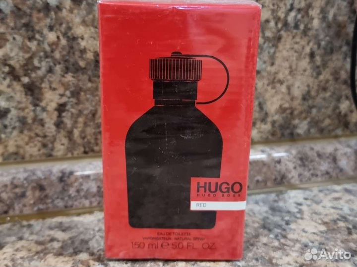 Hugo boss ред 150мл edt мужской парфюм целый