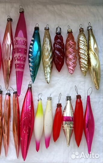 Елочные игрушки СССР