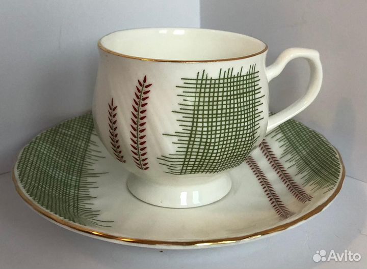 Чайная Кофейная пара фарфор Чехия лфз