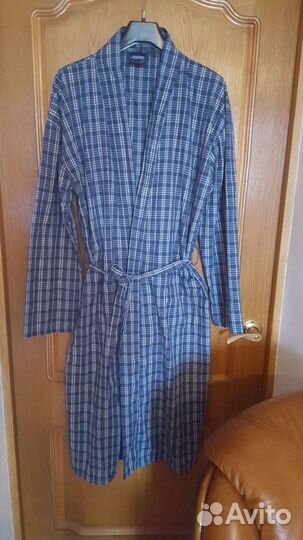 Халат мужской тонкий хлопок 48-50