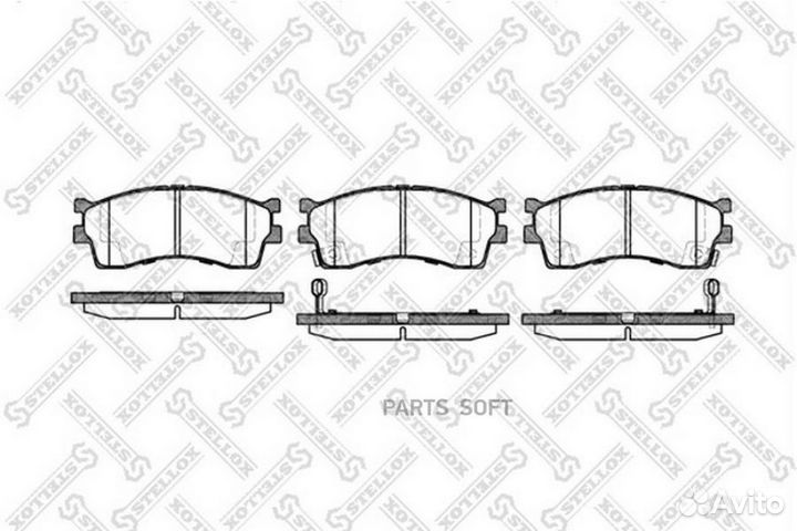 Stellox 426032SX Колодки дисковые п. Kia Clarus 1