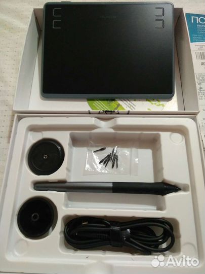 Графический планшет huion h430p новый