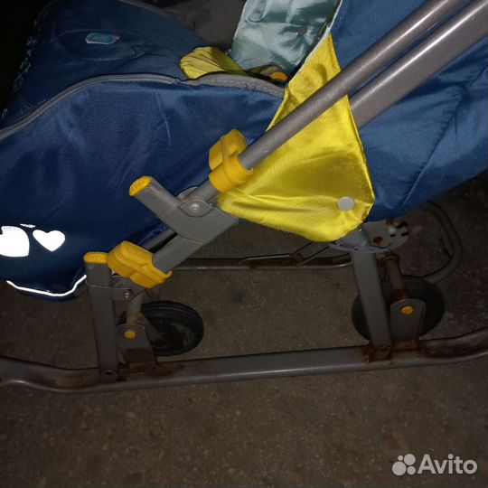 Санки коляска ника