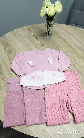 Вещи для девочки пакетом 86-92, Mothercare