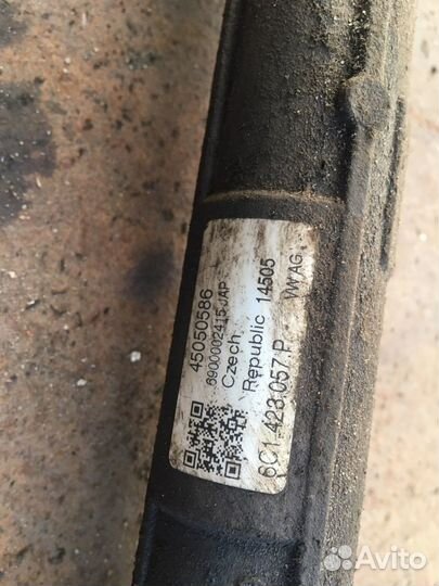 Рулевая рейка шкода рапид