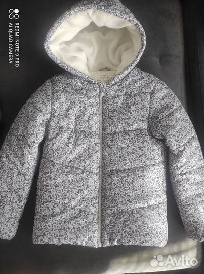 Верхняя одежда для девочки 7-9 лет