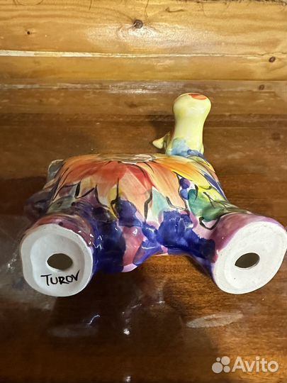 Turov Art коллекционная «корова с цветком»