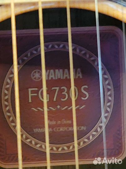 Акустическая гитара yamaha f730s