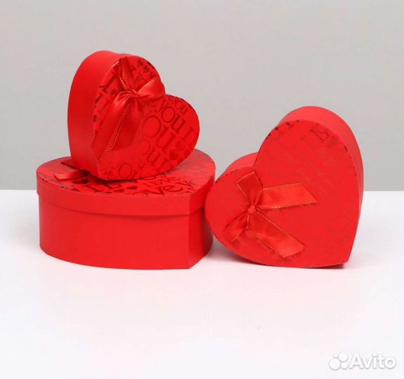 Коробка подарочная сердце