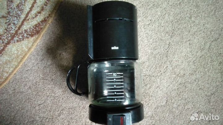 Кофеварка капельная braun