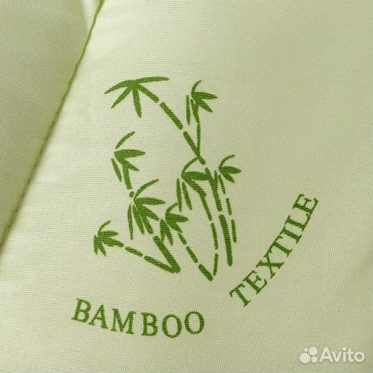 Одеяло Эконом Бамбук 172х205 см, полиэфирное волок