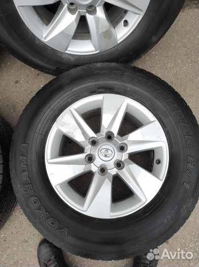 Колёса 265/65 R17 Toyota Prado 150