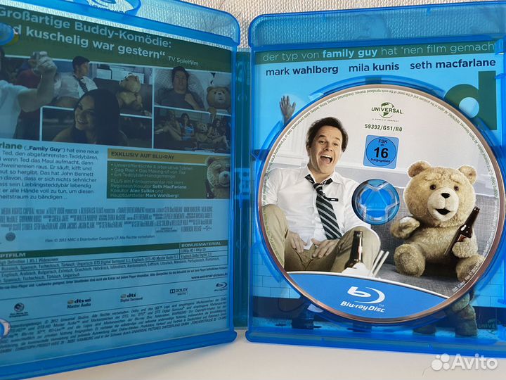 Третий лишний Ted импорт blu ray