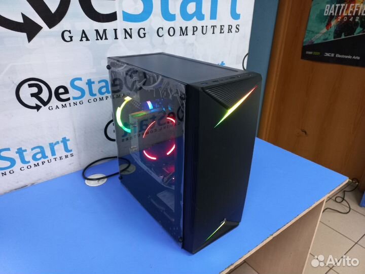 Мощный пк (8ядер/16ddr4/SSD/RX570 8gb)