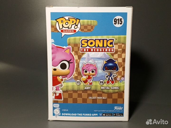 Funko Pop Amy №915 (Sonic)