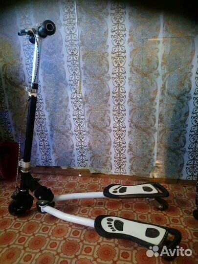 Инерционный самокат