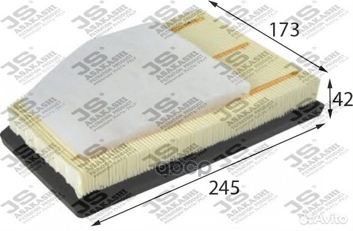 Фильтр воздушный infiniti QX70 13- 3.0 A22005 J