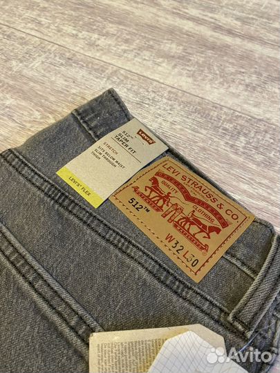 Джинсы мужские levis 512 оригинал