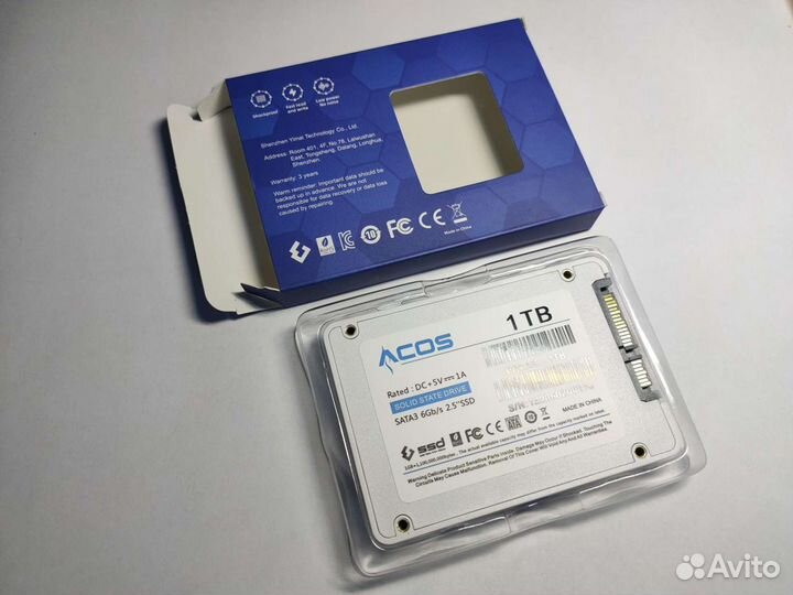 Жесткий диск ssd 1tb