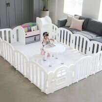 Детский манеж Ifam First Baby Room с калиткой, бел