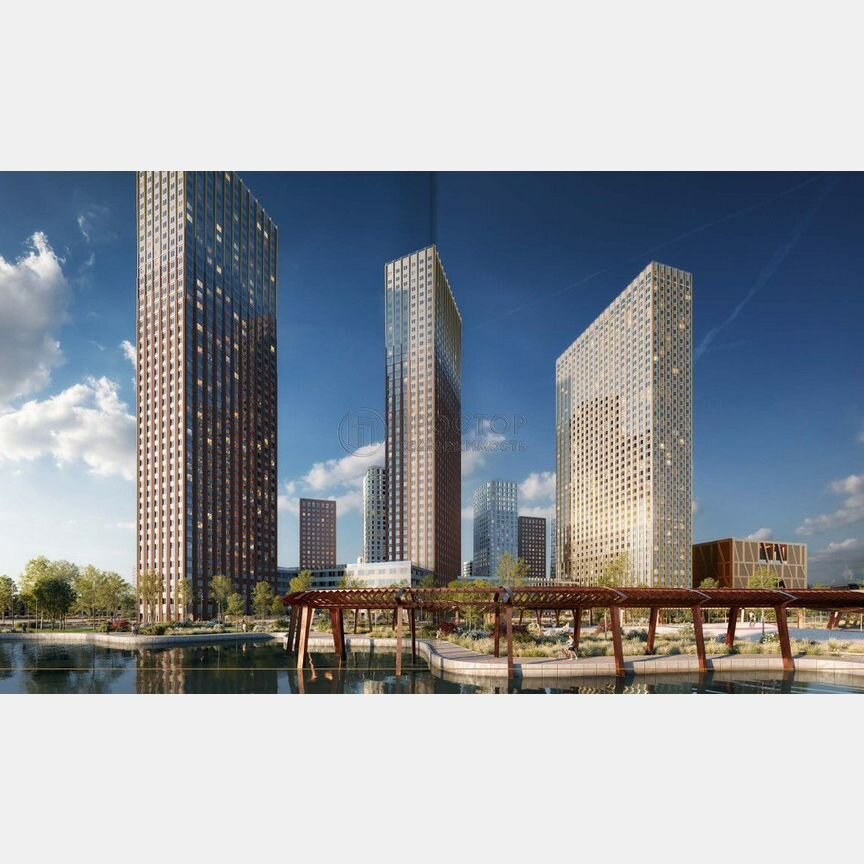 2-к. квартира, 57,9 м², 7/23 эт.