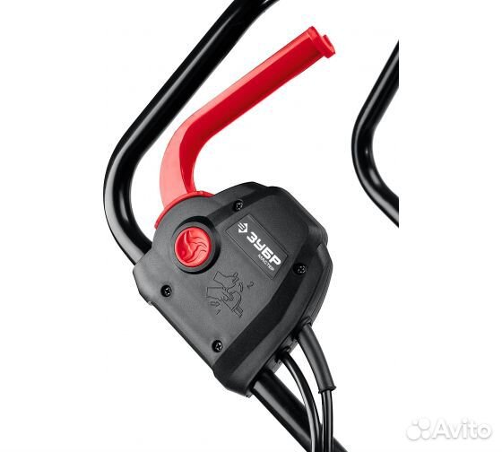 Сетевая газонокосилка зубр гсц-38-1700