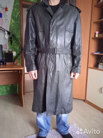 Кожаный плащ СССР