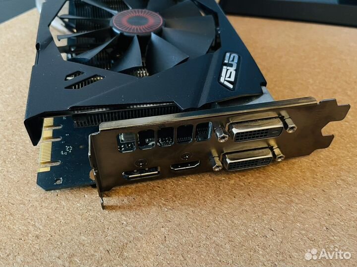 Видеокарта Asus Strix OC GTX 970 4gb