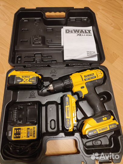 Шуруповерт dewalt dcd 771 ks