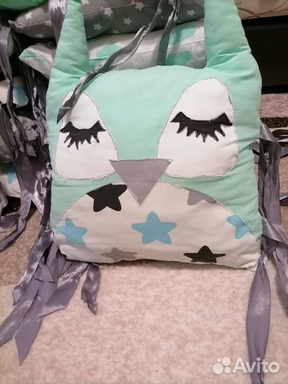 Бортики в кроватку