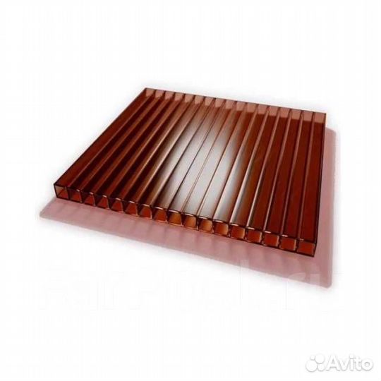 Поликарбонат сотовый 4 мм