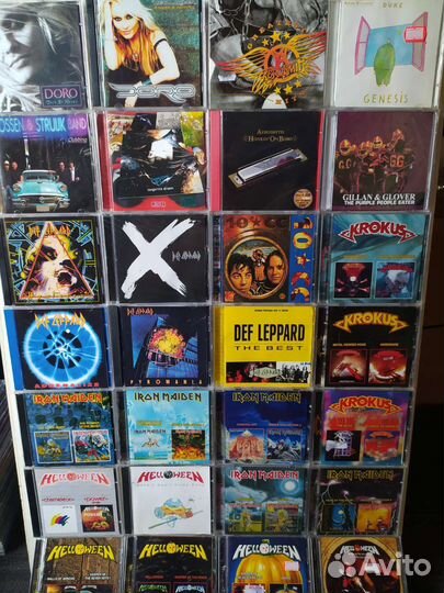 Зарубежный рок сд диски на выбор